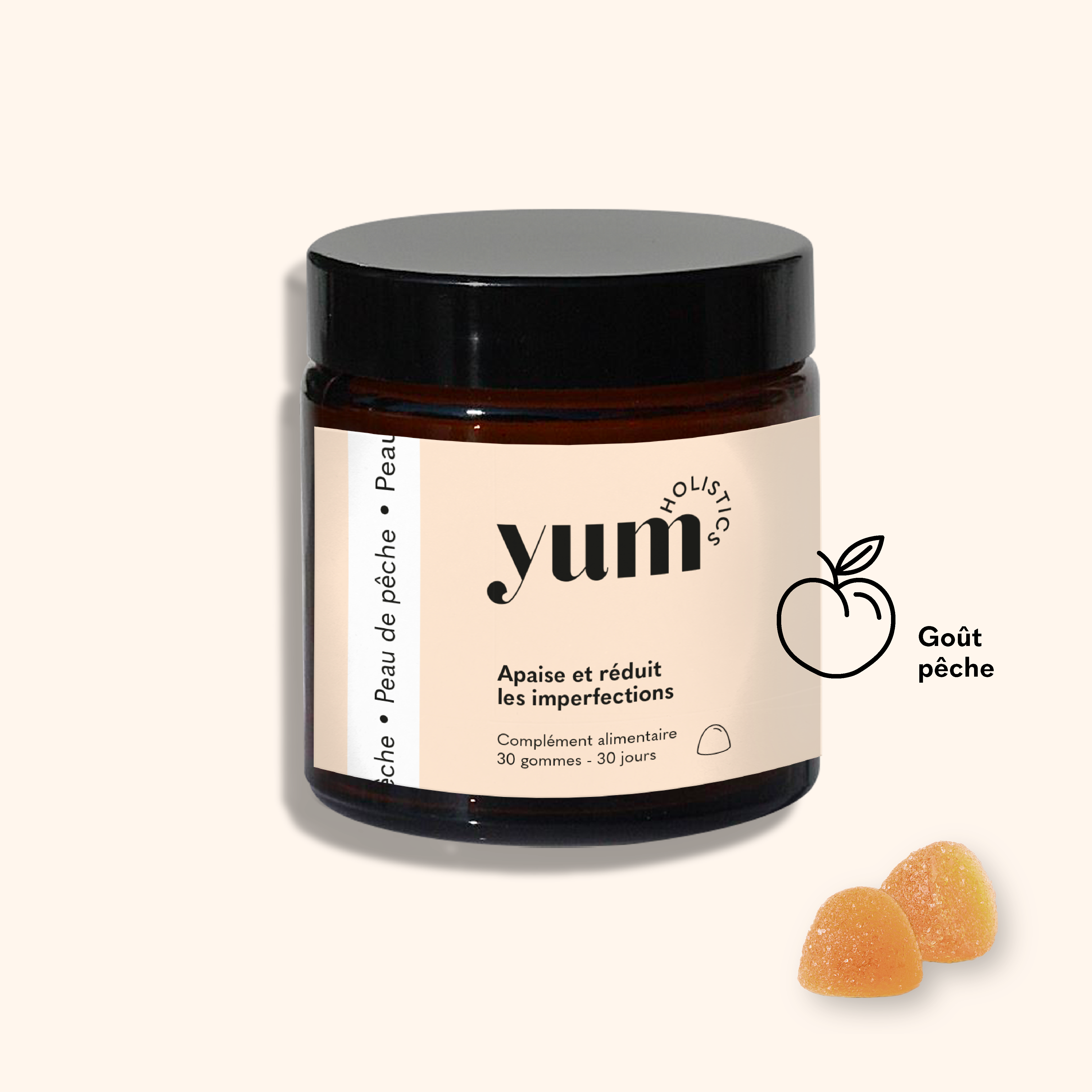 Peau de pêche - gummies