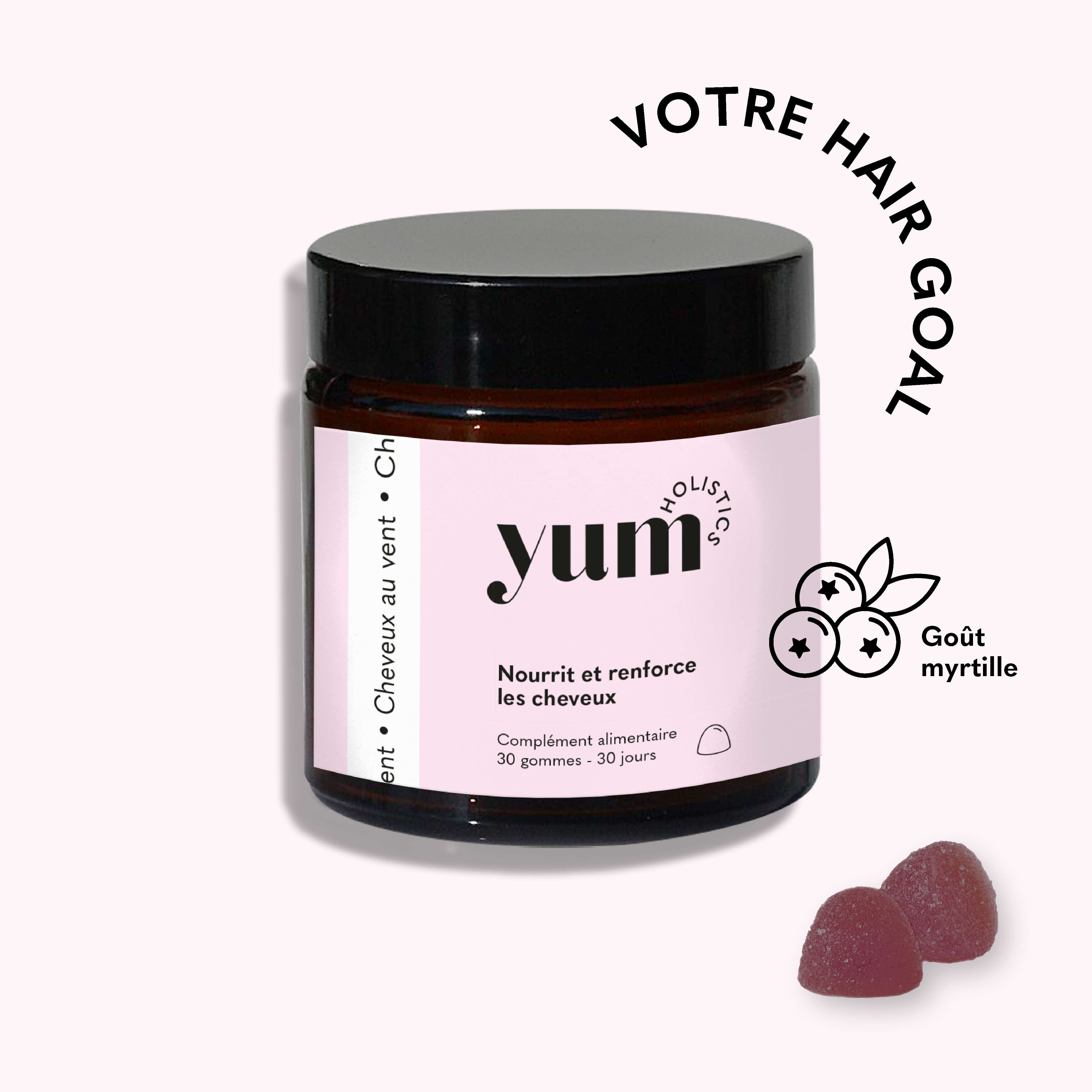 Cheveux au vent - gummies
