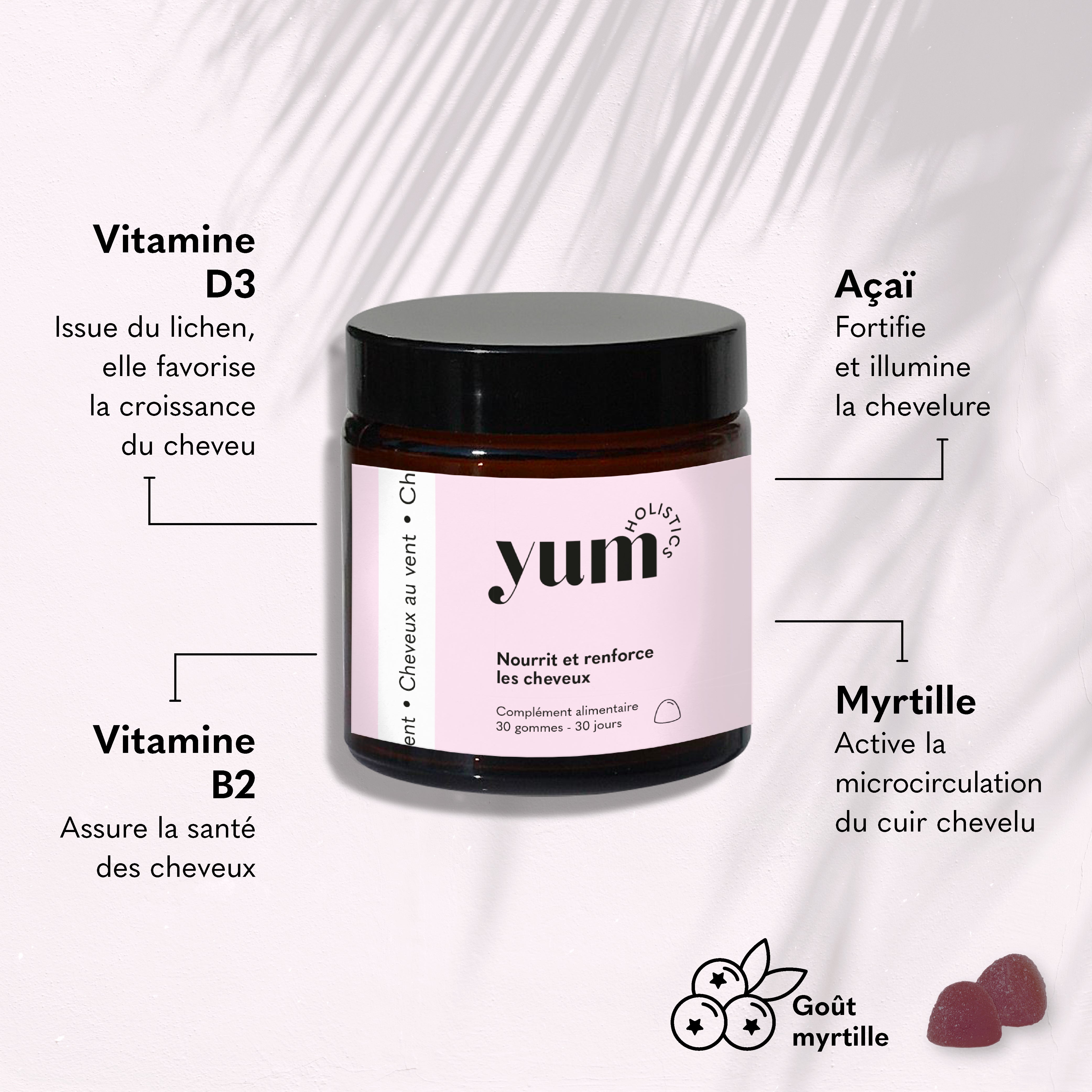 Cheveux au vent - gummies