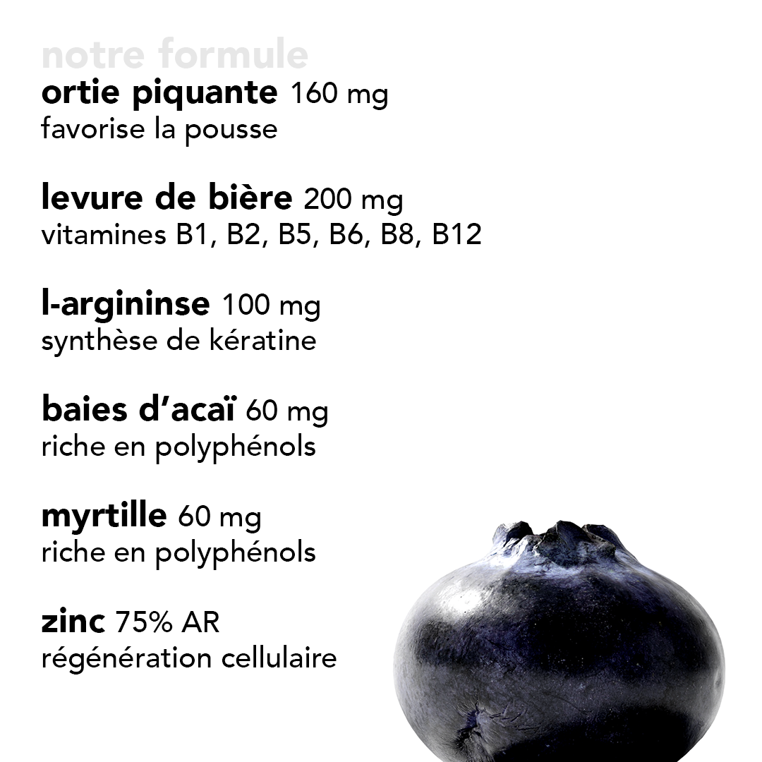 gélules cheveux